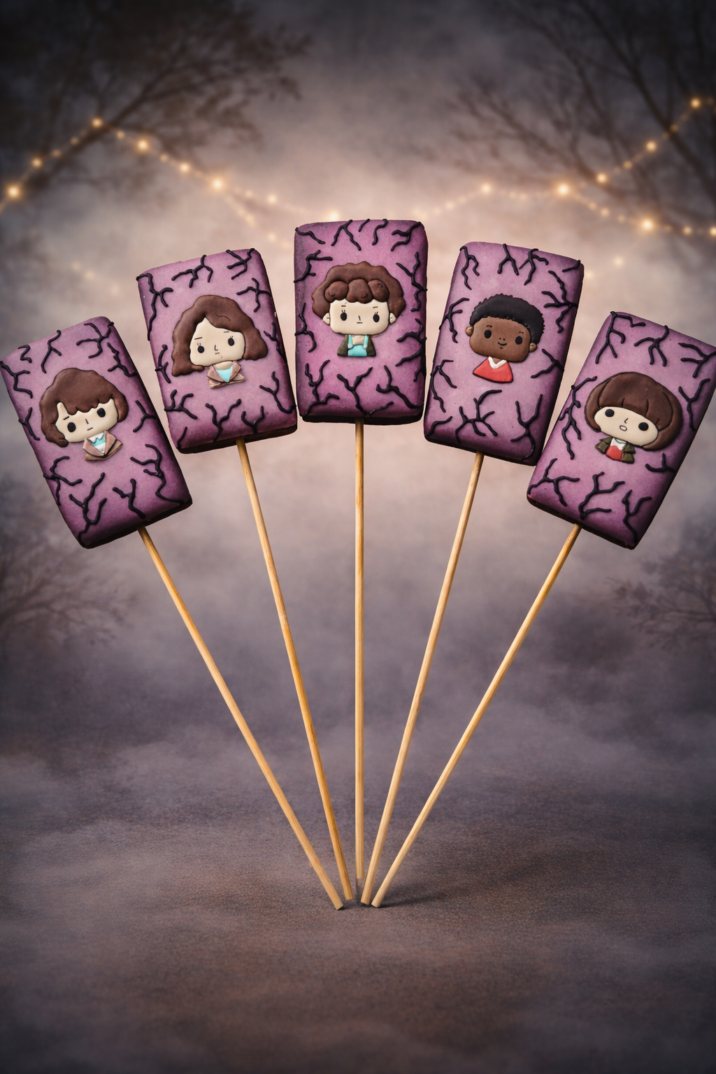 Bolachas Decoradas Personalizadas — Tema Stranger Things
