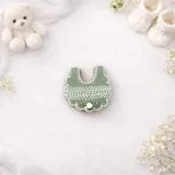 Caixa Chá de Bebê Verde Sálvia com Bolachas de Especiarias Decoradas — Kit 6 Unidades - Imagem 3