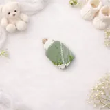 Caixa Chá de Bebê Verde Sálvia com Bolachas de Especiarias Decoradas — Kit 6 Unidades - Imagem 4