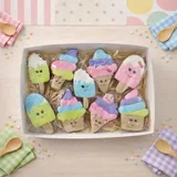 Caixa Sorvetinhos com Bolachas Decoradas — Kit Sortido (180g) - Imagem 2